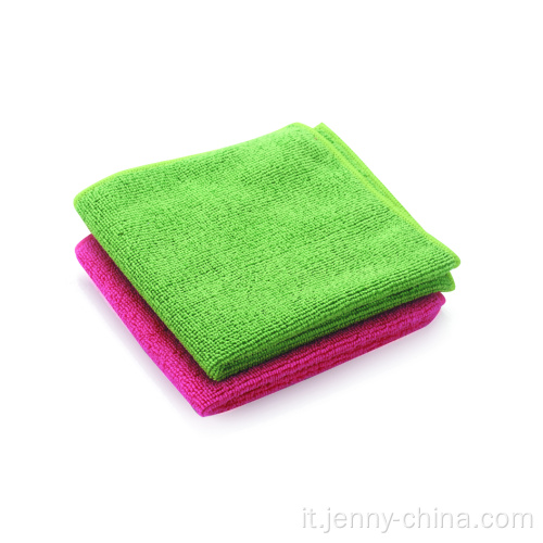 Gli asciugamani per la pulizia in microfibra OEM sono i benvenuti
